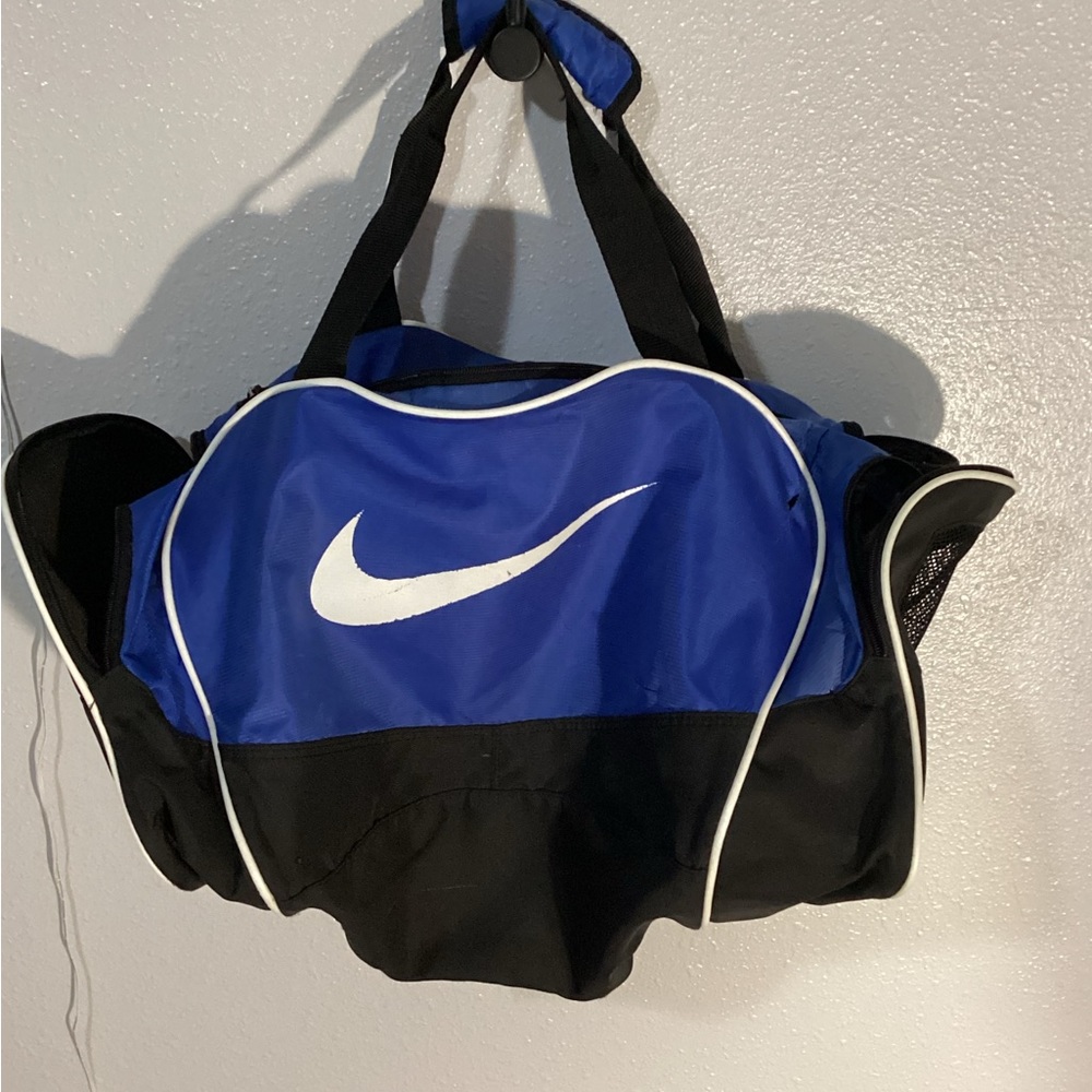 Blue Nike Duffel Bag